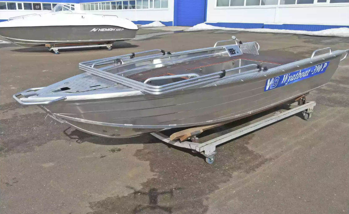 Алюминиевая лодка Wyatboat-390РМ в Краснодаре