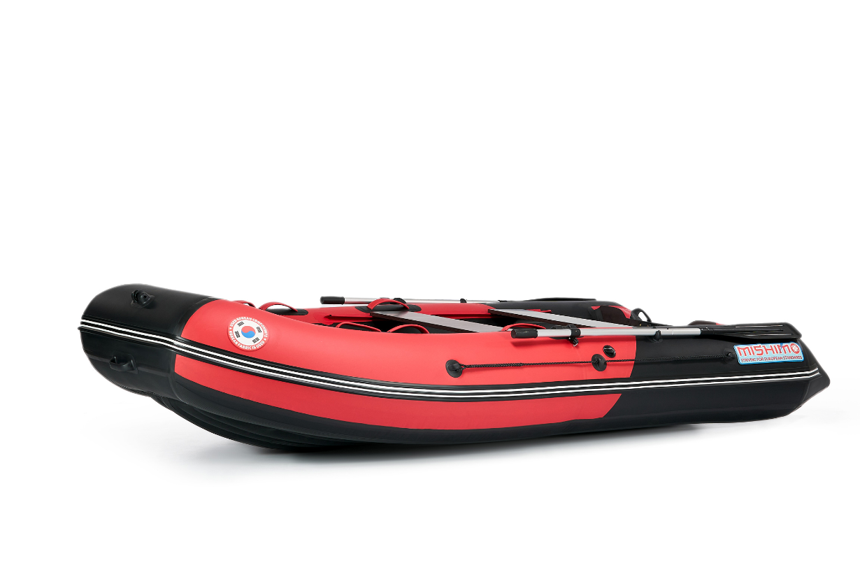 КОМПЛЕКТ ЛОДКА MISHIMO PRO 350 + ЛОДОЧНЫЙ МОТОР MARLIN MP 9.9 (15) AMHS PROLINE в Краснодаре