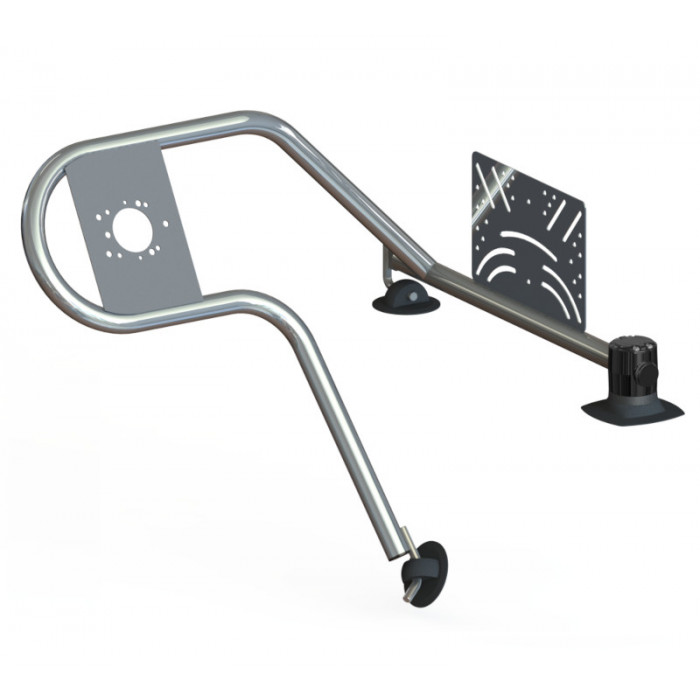 Стойка рулевая с креплением на баллон надувной лодки 32мм быстросъемная в Краснодаре