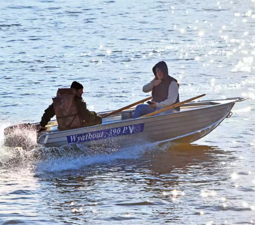 Алюминиевая лодка Wyatboat-390 P в Краснодаре