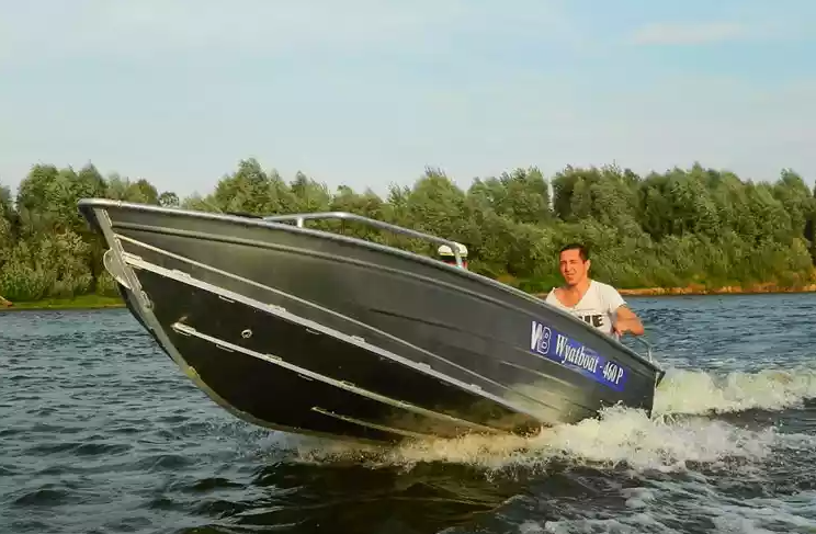 Алюминиевая лодка Wyatboat-460 P в Краснодаре
