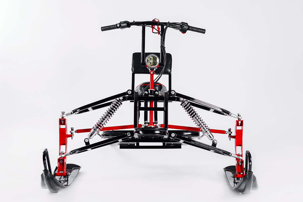 Лыжный модуль IKUDZO с подогревом ручек пластиковые лыжи в Краснодаре