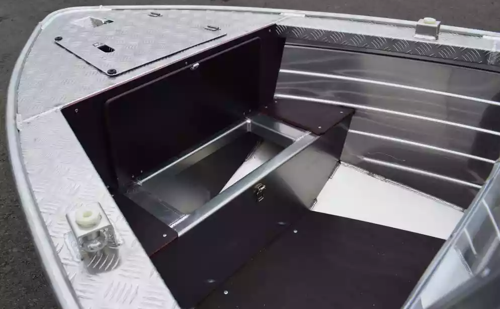 Алюминиевая лодка Wyatboat-390 DCM Увеличенный борт в Краснодаре
