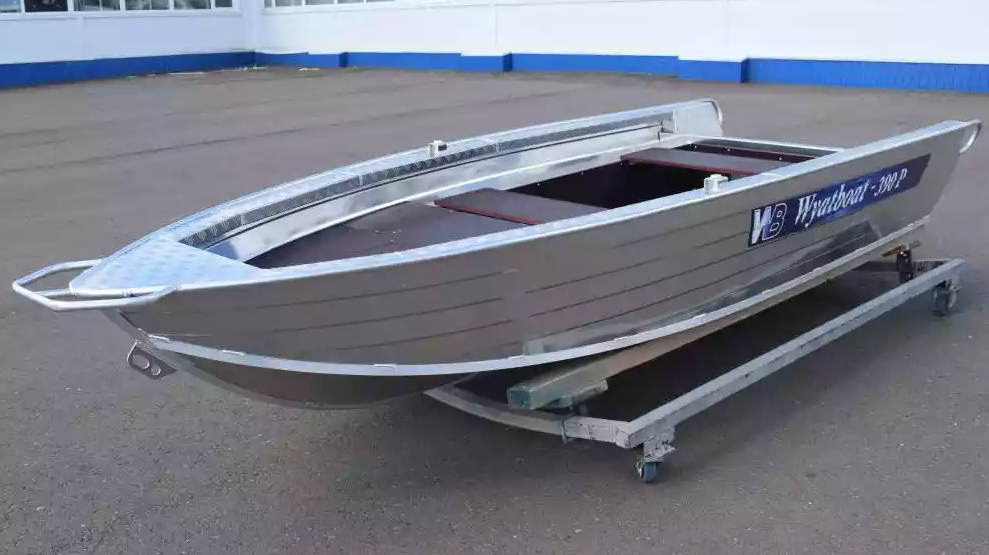 Алюминиевая лодка Wyatboat-390Р Fish в Краснодаре