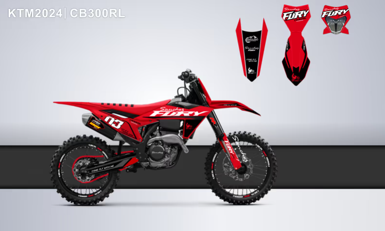 Кроссовый мотоцикл Sanchez Fury CB300RL в Краснодаре