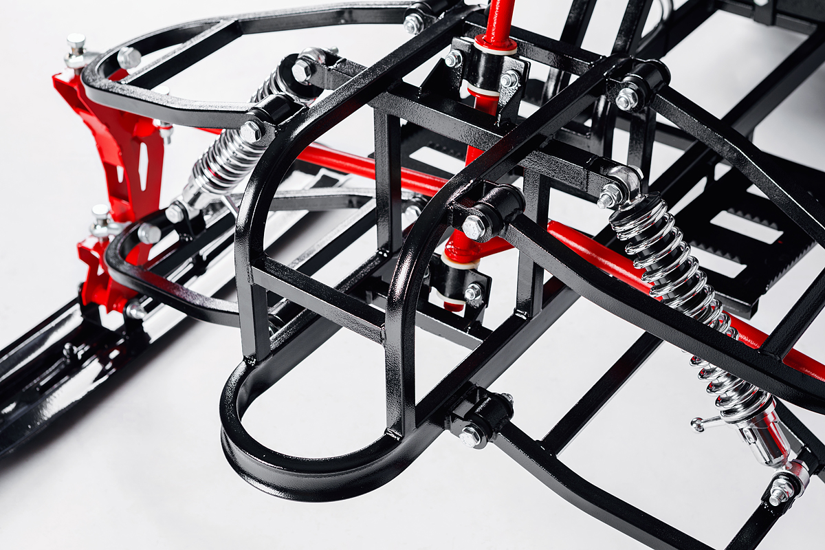 Лыжный модуль IKUDZO с подогревом ручек пластиковые лыжи в Краснодаре