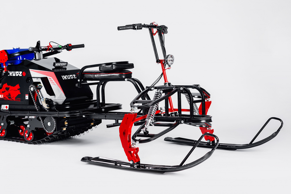 Лыжный модуль IKUDZO с подогревом ручек металлические лыжи в Краснодаре