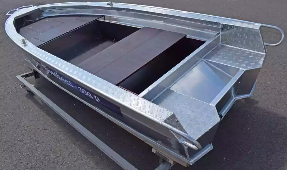 Алюминиевая лодка Wyatboat-390Р Fish в Краснодаре