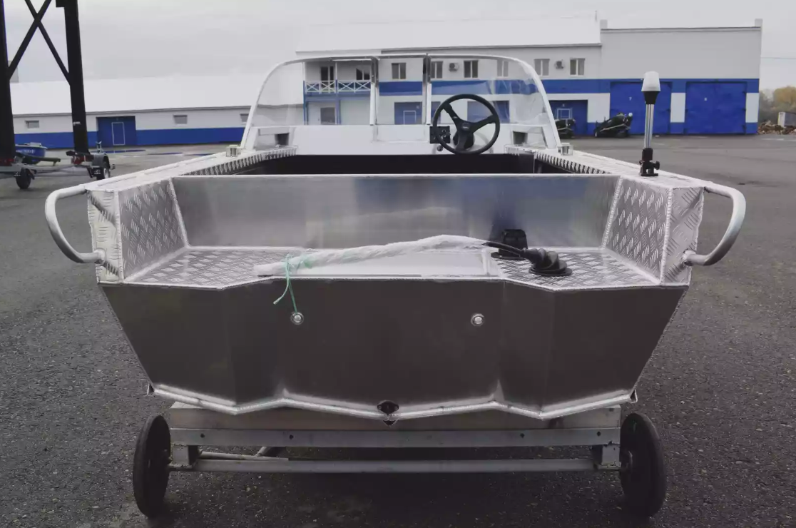 Алюминиевая лодка Wyatboat-390 Pro в Краснодаре