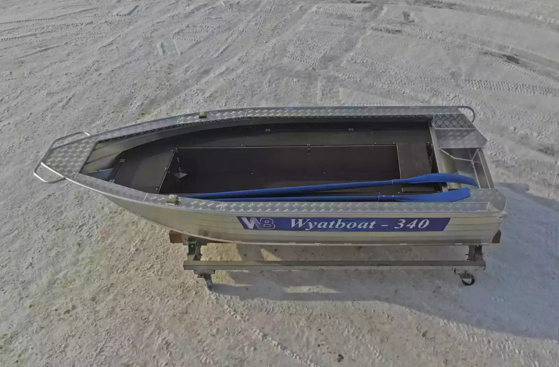 Алюминиевая лодка Wyatboat-340 РМ в Краснодаре