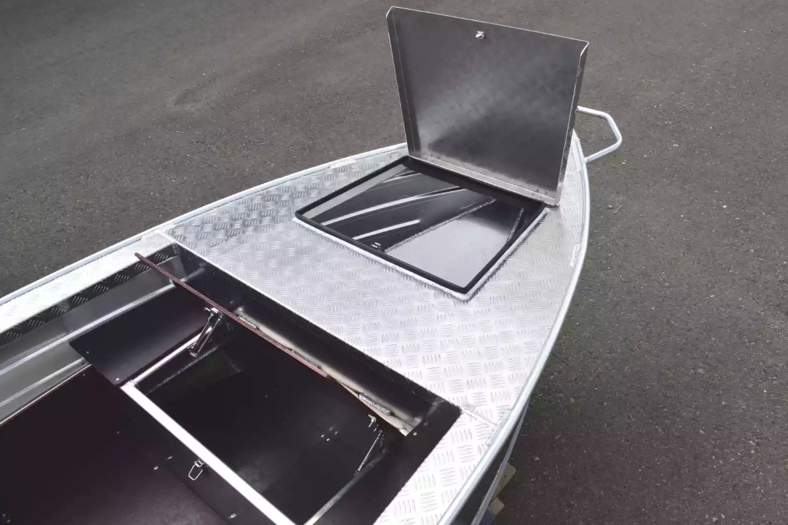 Алюминиевая лодка Wyatboat-390Р PRO в Краснодаре