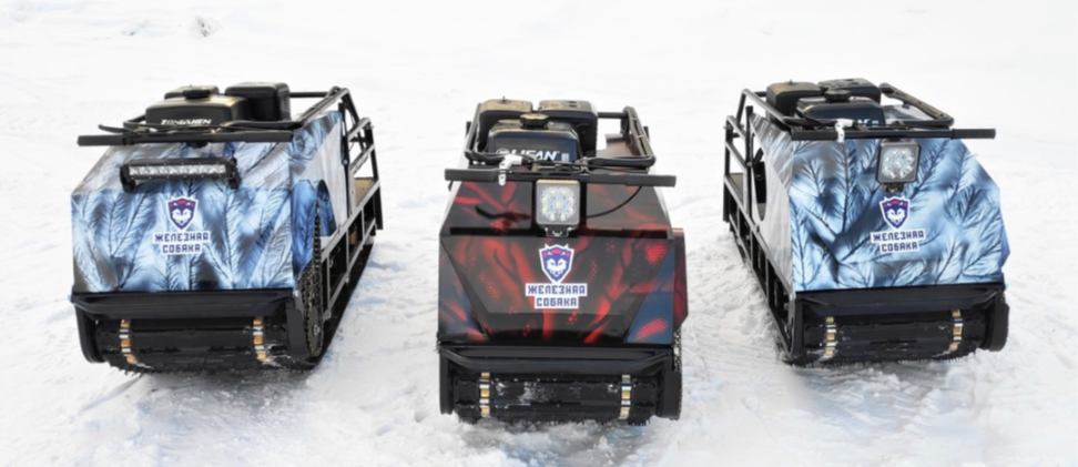 Мотобуксировщик Irondog (Железная собака) M500 20  Камуфляж Охотник в Краснодаре