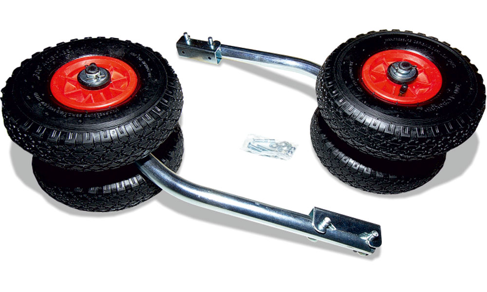 Транцевые колеса модульные двойные усиленные (быстросъемные) в Краснодаре