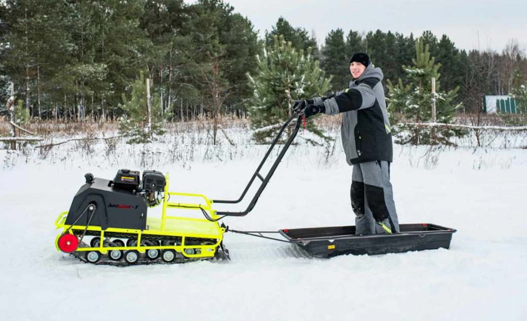 Мотобуксировщик Бурлак ХОЗЯИН-1 (капот металл) в Краснодаре