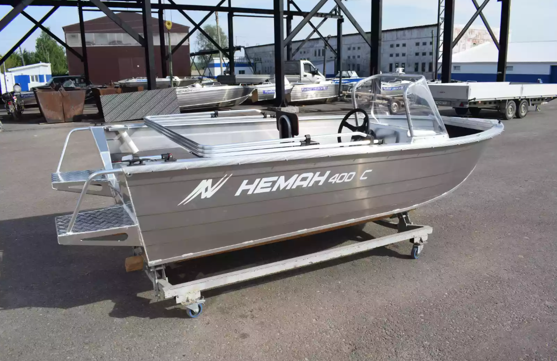 Алюминиевая лодка Неман-400 С в Краснодаре