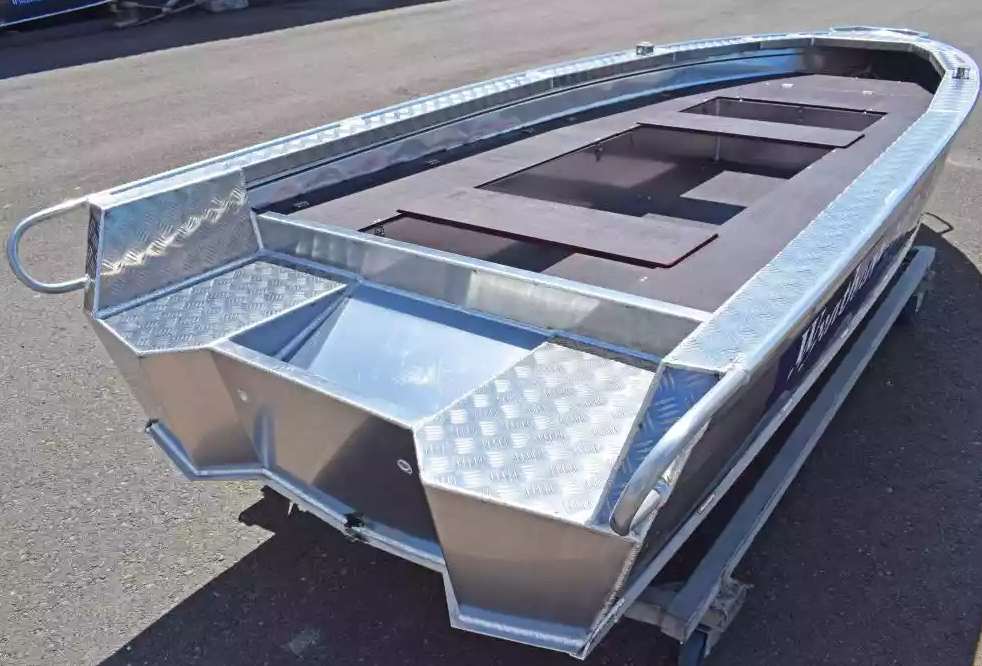 Алюминиевая лодка Wyatboat-390РМ в Краснодаре