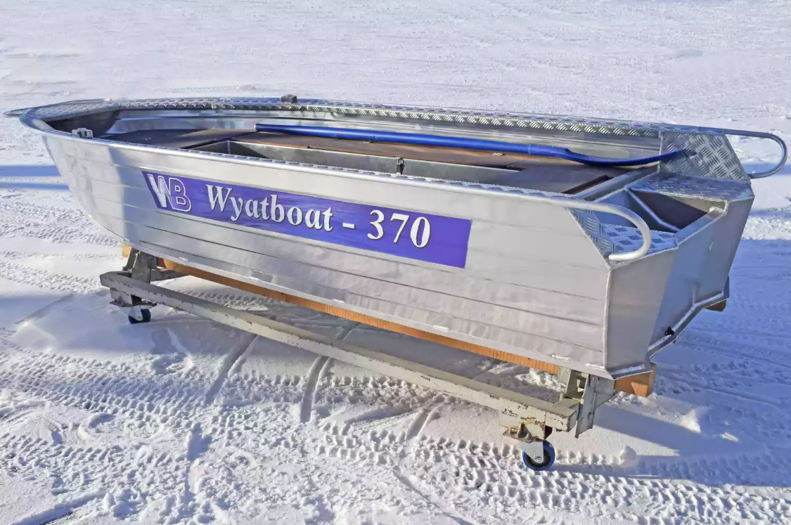 Алюминиевая лодка Wyatboat-370 РМ в Краснодаре