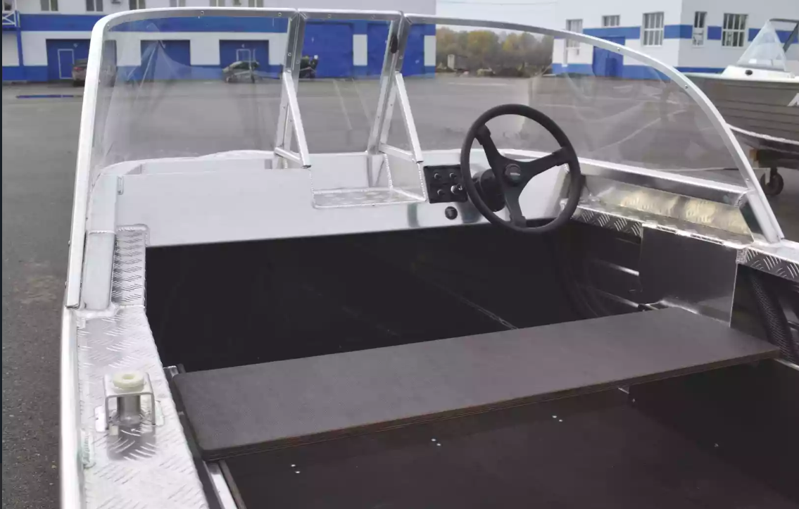 Алюминиевая лодка Wyatboat-390 Pro в Краснодаре