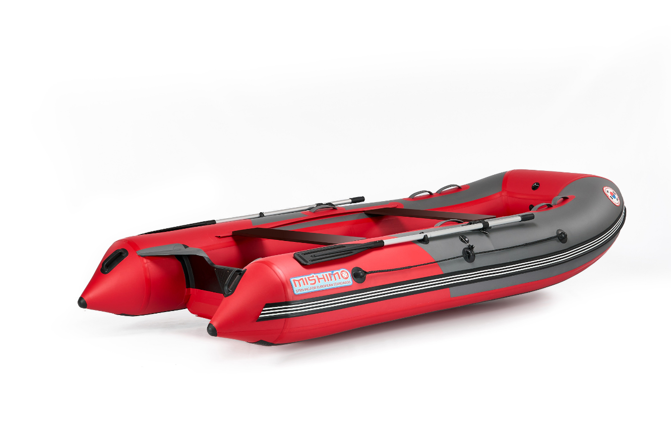 КОМПЛЕКТ ЛОДКА MISHIMO PRO 350 + ЛОДОЧНЫЙ МОТОР MARLIN MP 9.9 (15) AMHS PROLINE в Краснодаре