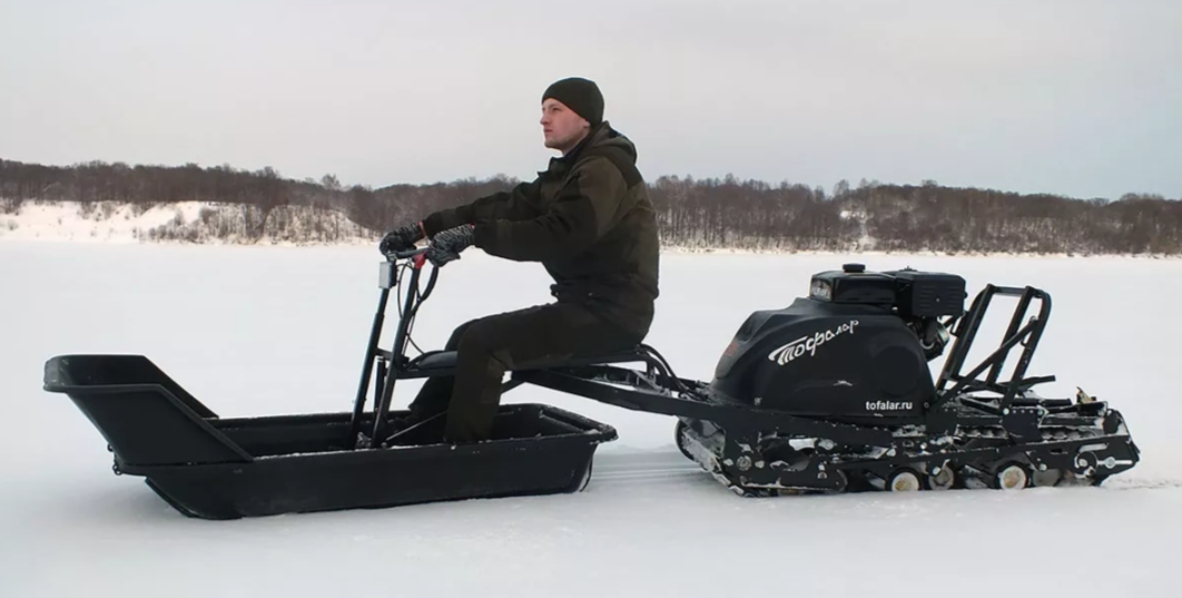 Мотобуксировщик Тофалар 500 с модулем Толкач в Краснодаре