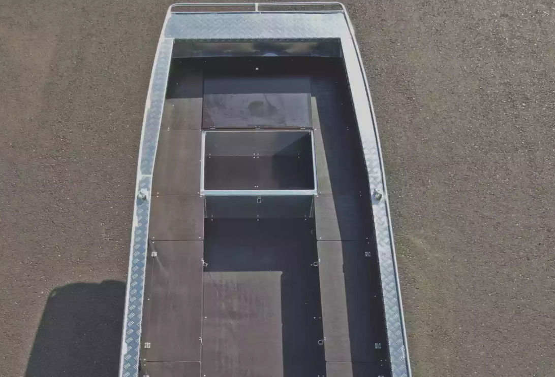 Алюминиевая лодка Wyatboat-490 Jonboat в Краснодаре