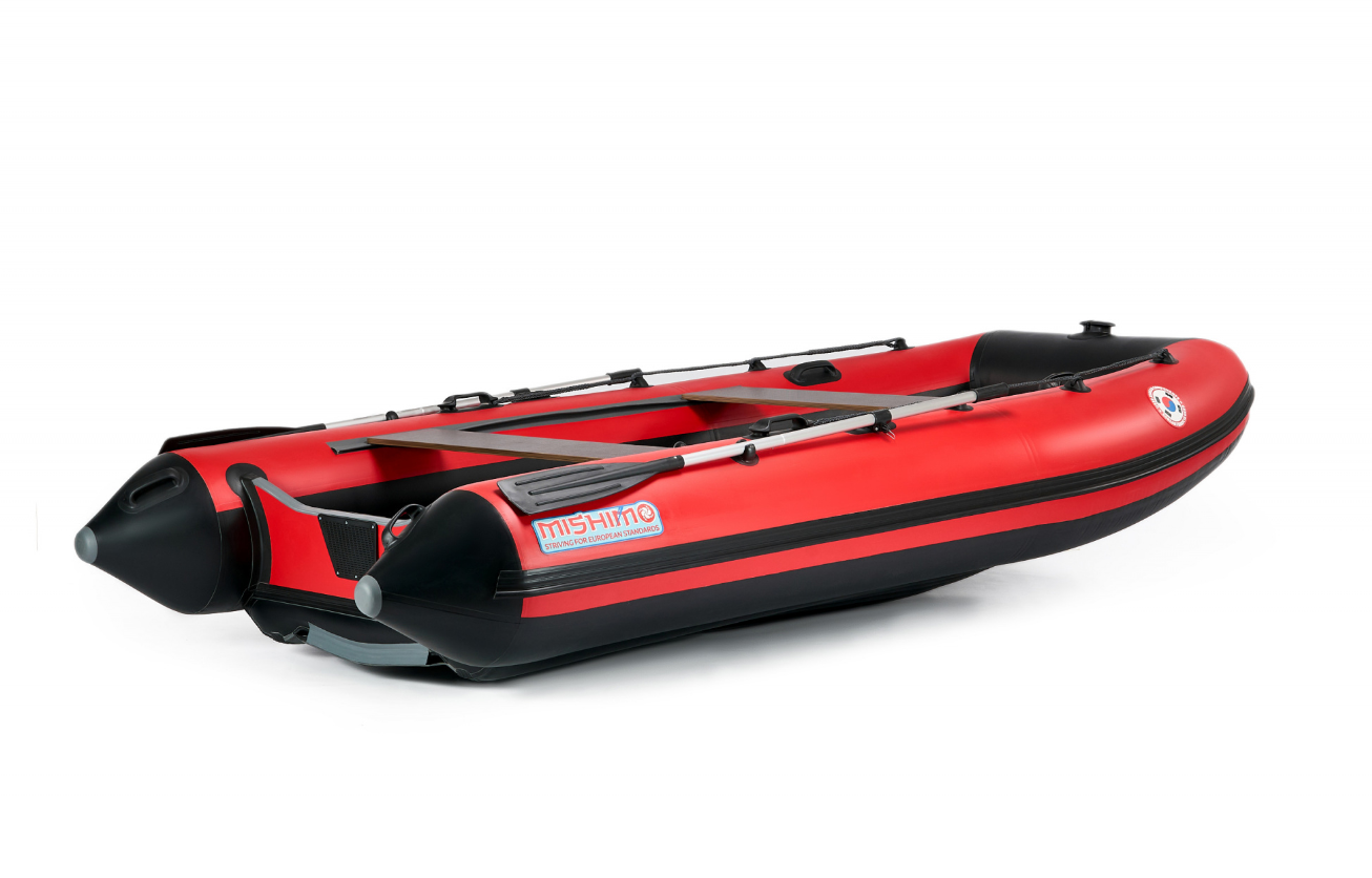 КОМПЛЕКТ ЛОДКА MISHIMO RAPID 360 + ЛОДОЧНЫЙ МОТОР MARLIN PROLINE MP 9.9 (15) AMHS в Краснодаре