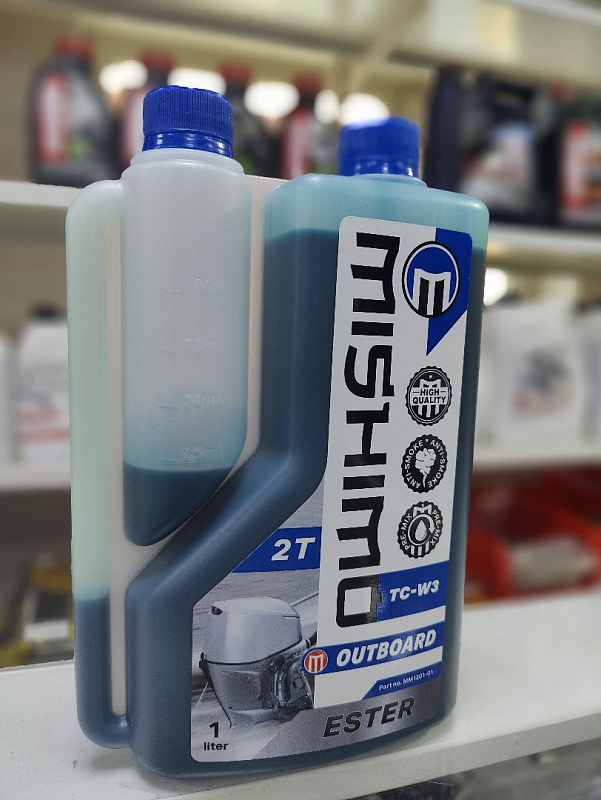 Масло MISHIMO 2T OUTBOARD (ESTER) полусинтетика 1 л в Краснодаре