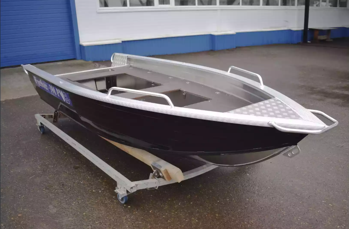 Алюминиевая лодка Wyatboat-390РМ в Краснодаре