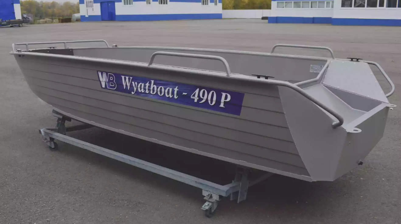 Алюминиевая лодка Wyatboat-490 P в Краснодаре
