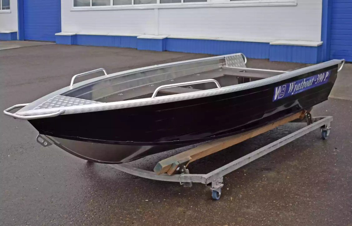 Алюминиевая лодка Wyatboat-390РМ в Краснодаре