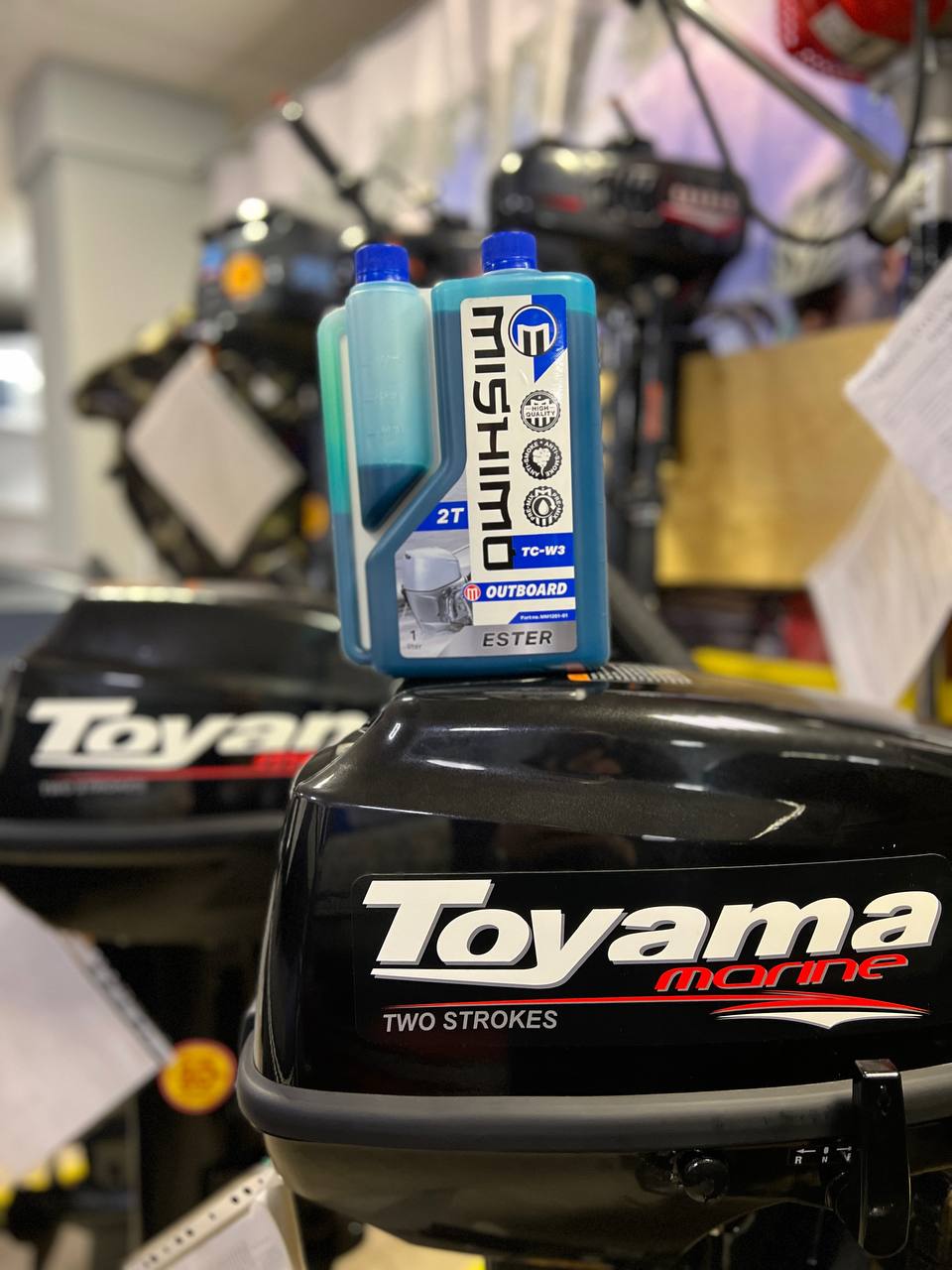 Масло MISHIMO 2T OUTBOARD (ESTER) полусинтетика 1 л в Краснодаре