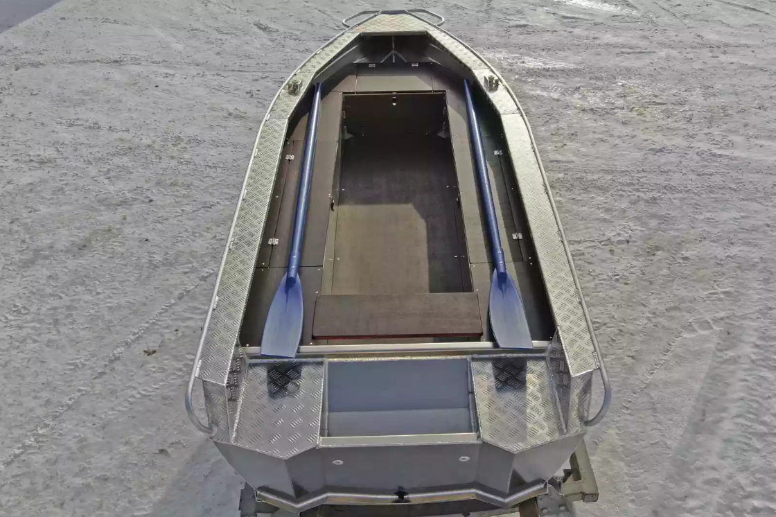 Алюминиевая лодка Wyatboat-340 РМ в Краснодаре