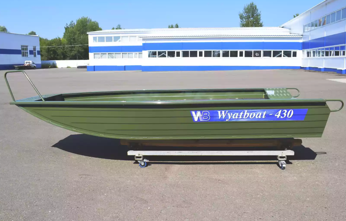 Алюминиевая лодка  Wyatboat-430 Master Fish в Краснодаре
