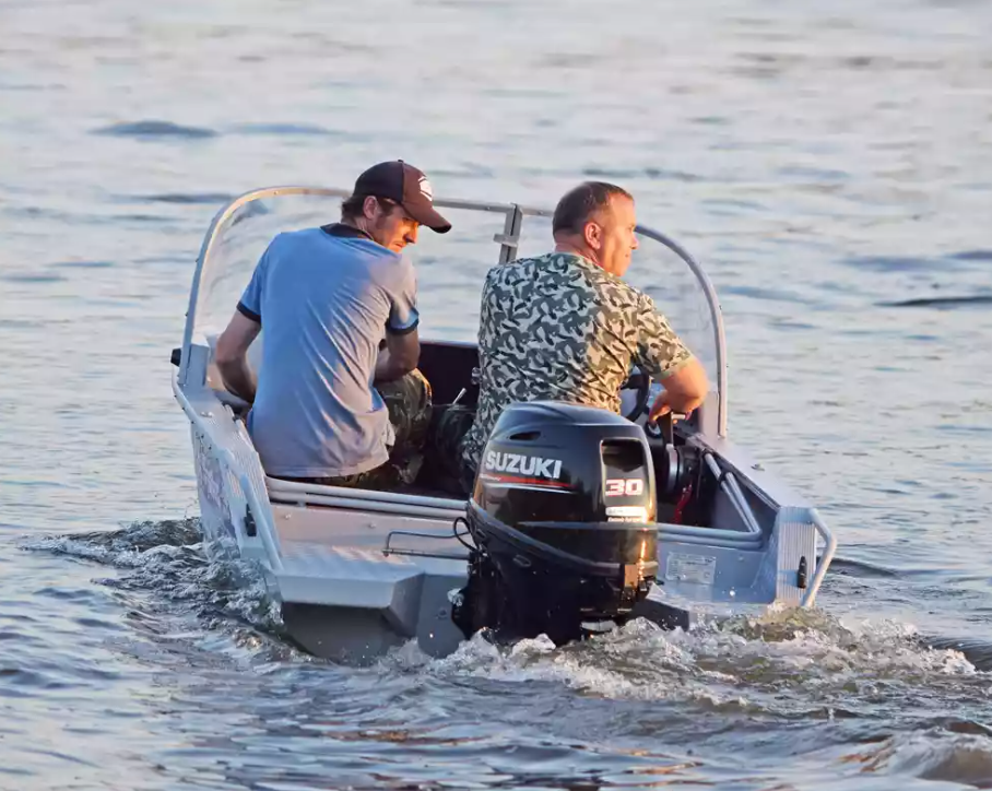 Алюминиевая лодка Wyatboat-390 DCM в Краснодаре