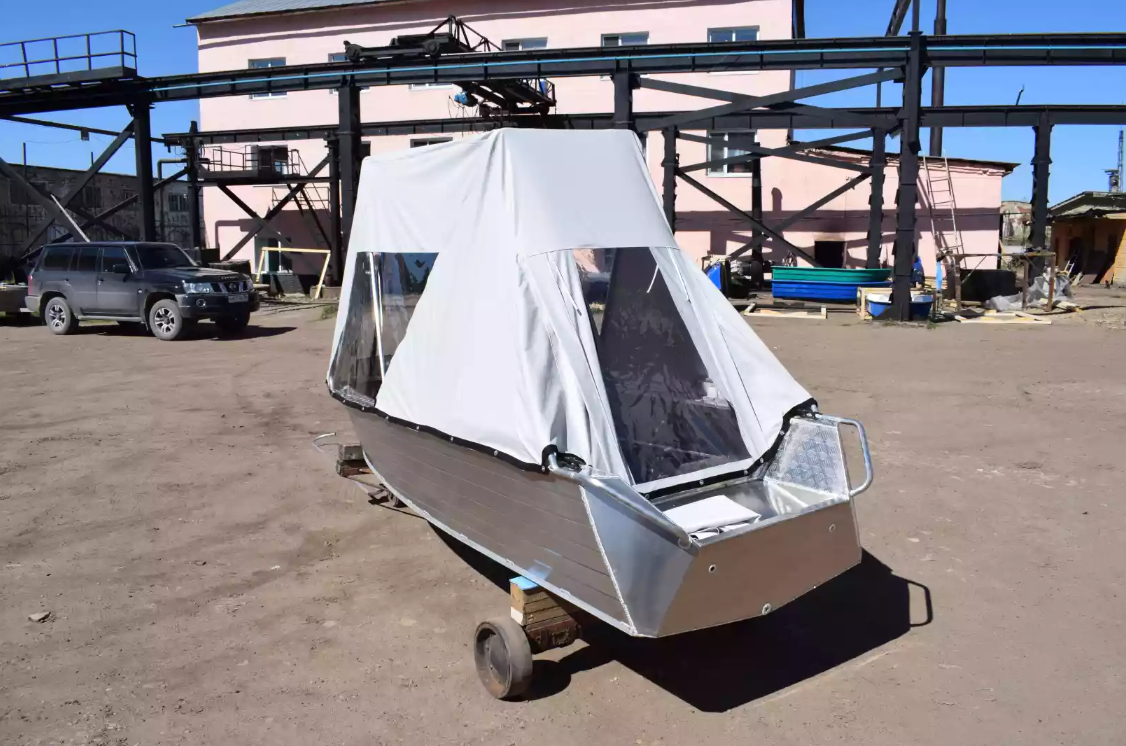Алюминиевая лодка Wyatboat-390 У в Краснодаре