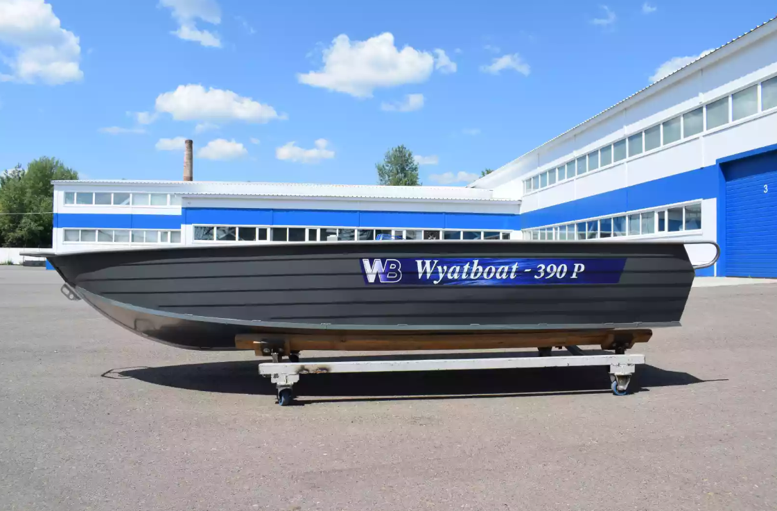Алюминиевая лодка Wyatboat-390Р Fish в Краснодаре