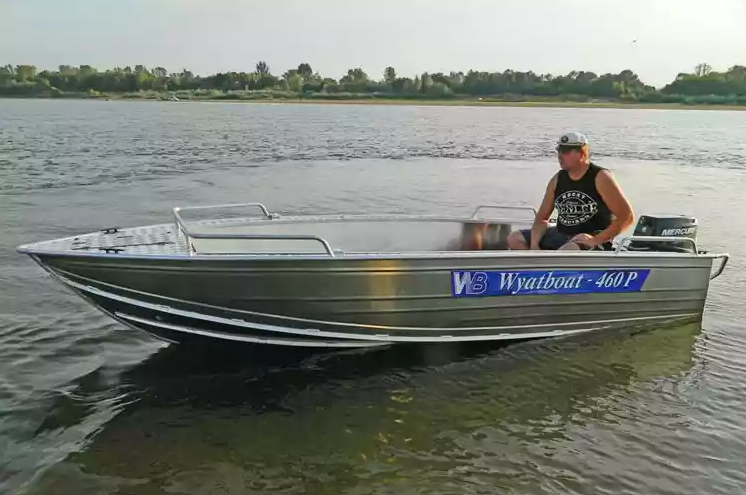 Алюминиевая лодка Wyatboat-460 P в Краснодаре