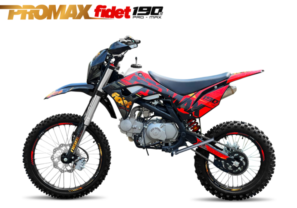 Мотоцикл (питбайк) PROMAX FIDET (ФАЙДЕТ) 190E MAX PRO LUX 19/16 в Краснодаре