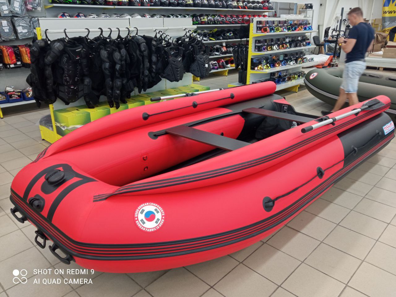 Лодка MISHIMO RIVER FJET PRO 410  под водомет в Краснодаре