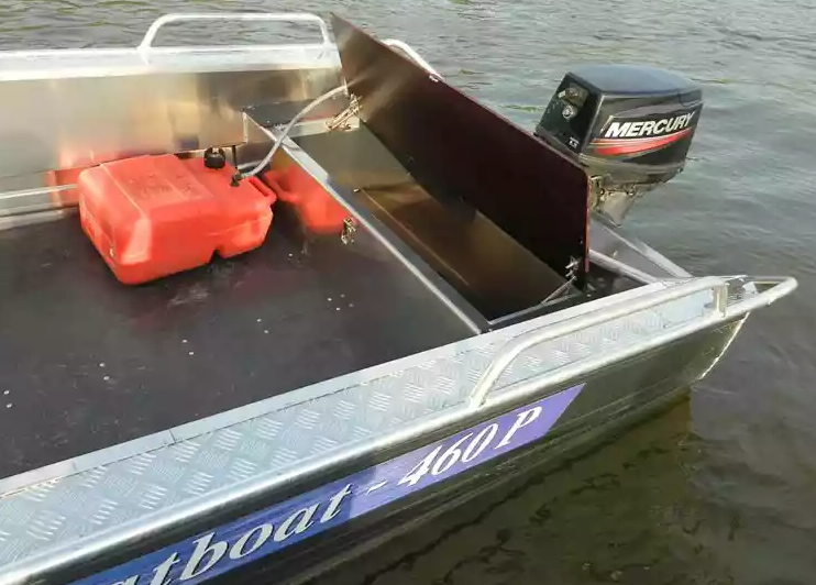 Алюминиевая лодка Wyatboat-460 P в Краснодаре