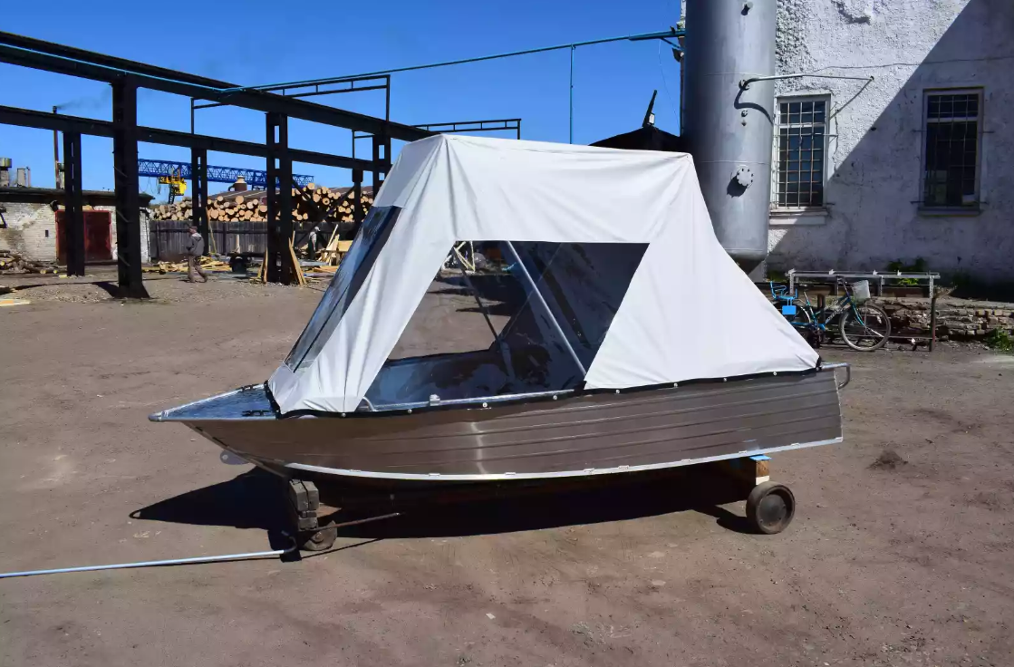 Алюминиевая лодка Wyatboat-390 У в Краснодаре