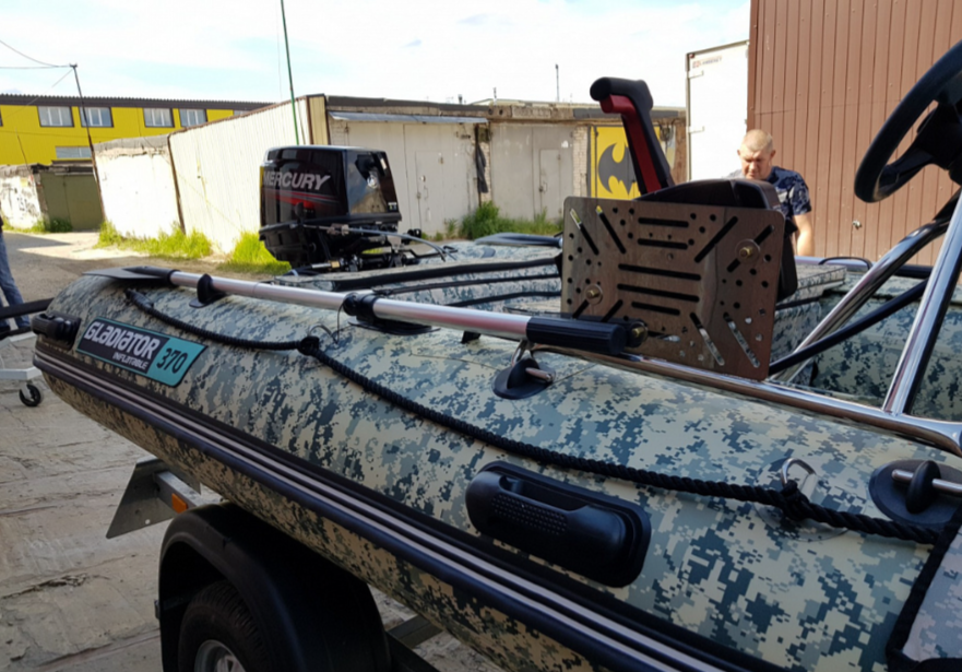 НАДУВНАЯ ЛОДКА GLADIATOR C370AL в Краснодаре