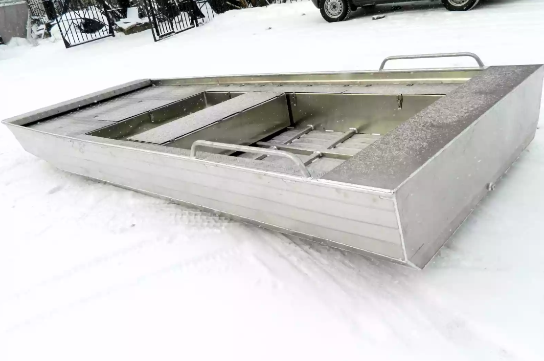 Алюминиевая лодка Wyatboat-390 Jonboat в Краснодаре