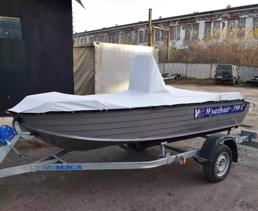 Алюминиевая лодка Wyatboat-390 C в Краснодаре