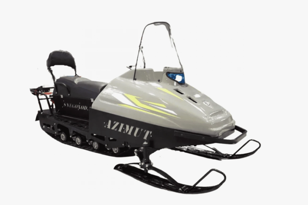 Миниснегоход Бурлак Азимут 24 л.с. , эл.запуск, реверс, тормоз гидравл, капот серый в Краснодаре