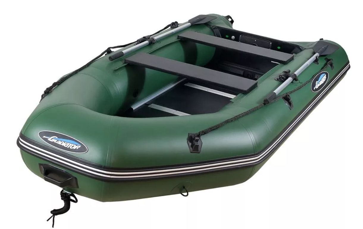 МОТОРНО-ГРЕБНАЯ ЛОДКА ПВХ GLADIATOR A 280 ТК С ФАНЕРНЫМ ДНОМ в Краснодаре