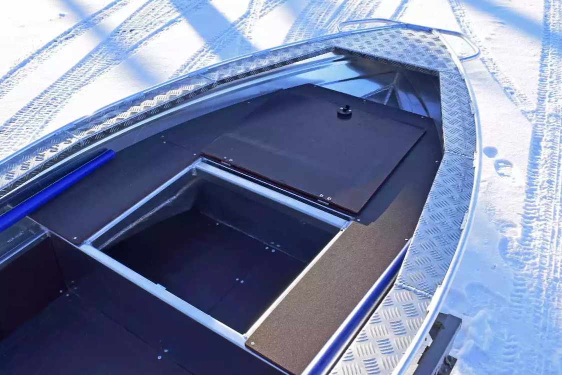 Алюминиевая лодка Wyatboat-370 Р FISH в Краснодаре