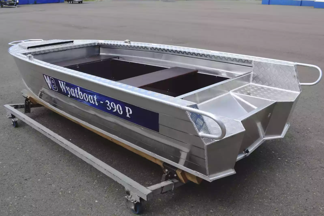Алюминиевая лодка Wyatboat-390Р PRO в Краснодаре