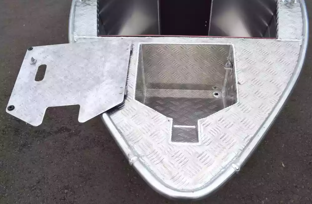 Алюминиевая лодка Wyatboat-390 DCM Увеличенный борт в Краснодаре