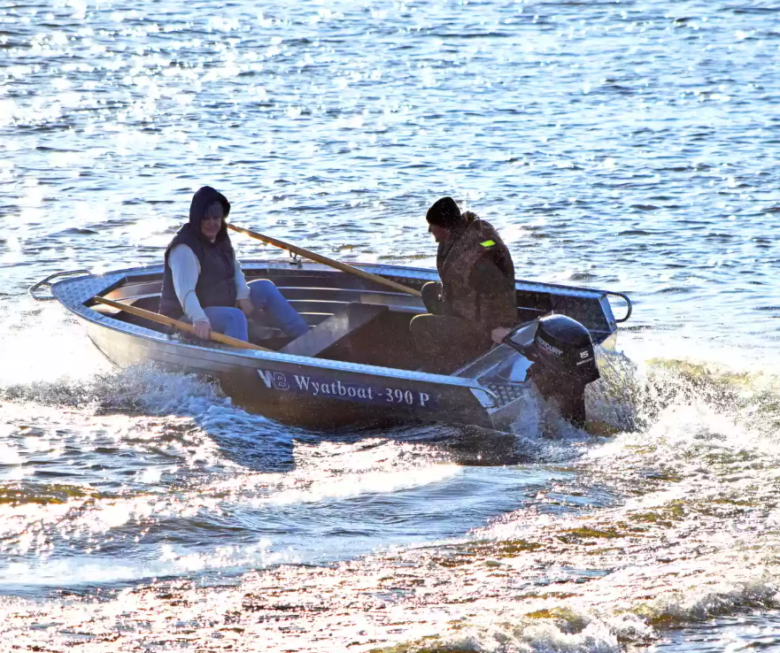 Алюминиевая лодка Wyatboat-390 P в Краснодаре